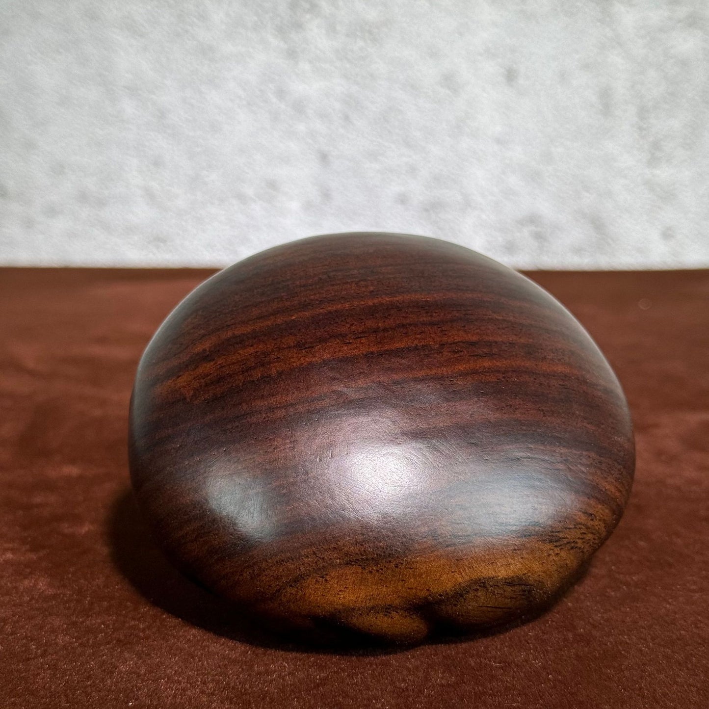 Wobbling Buddha Statue – Hand-Carved Ebony, Symbol of Joy & Balance (10cm)
